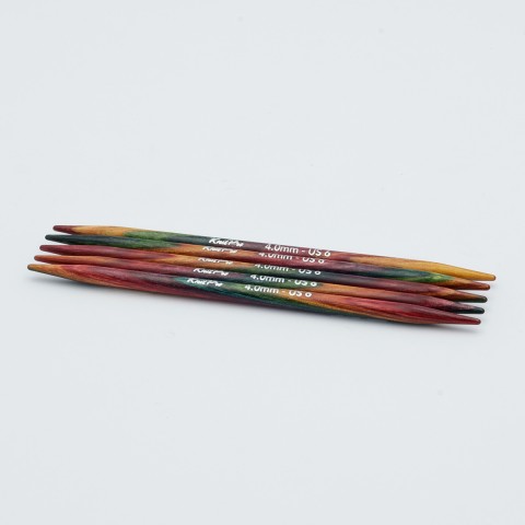 KnitPro Symfonie 2 Çift Uçlu Çorap Şişi – 10 cm