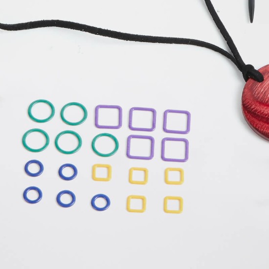 KnitPro Cherry Berry Mıknatıslı Örgü Kolyesi Seti KnitPro Cherry Berry Mıknatıslı Örgü Kolyesi Seti