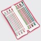 KnitPro Dreamz Deluxe Düz Şiş Seti – 25 cm