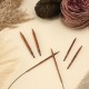 KnitPro Ginger Cubics Değiştirilebilir Şiş Ucu – 10 cm KnitPro Ginger Cubics Değiştirilebilir Şiş Ucu – 10 cm