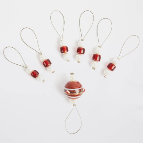 KnitPro Zooni İlmek İşaretleyici – Amaryllis – 7 Adet