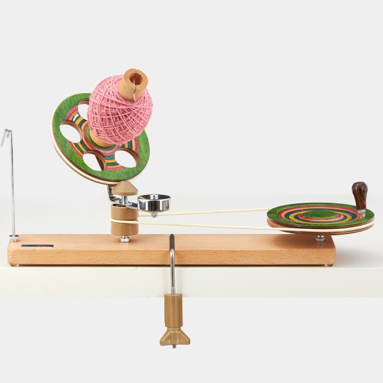 KnitPro Natural Ahşap Yumak Sarma Makinesi