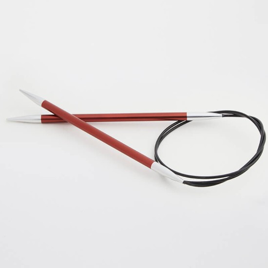 KnitPro Zing Sabit Misinalı Örgü Şişi – 120 cm