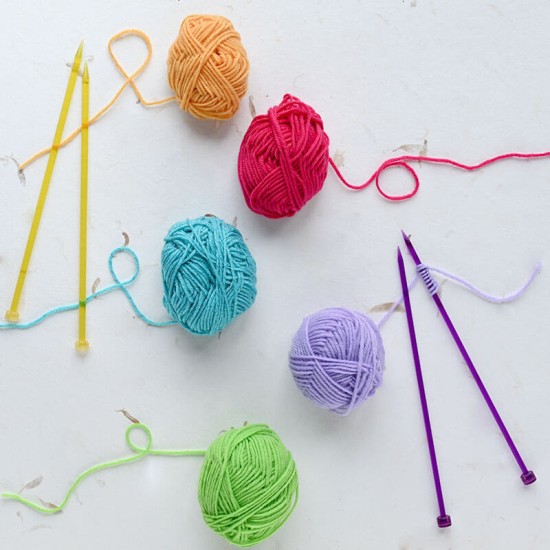 KnitPro Trendz Düz Örgü Şişi – 25 cm