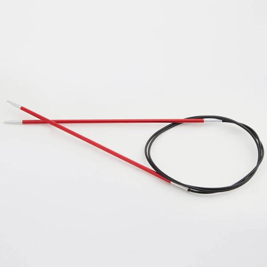 KnitPro Zing Sabit Misinalı Örgü Şişi – 120 cm