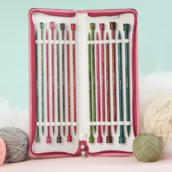 KnitPro Dreamz Deluxe Düz Şiş Seti – 30 cm