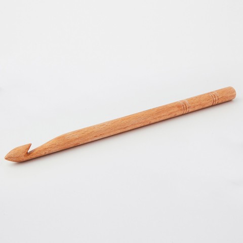 KnitPro Basix Beech Ahşap Örgü Tığı