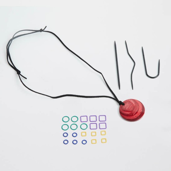 KnitPro Cherry Berry Mıknatıslı Örgü Kolyesi Seti KnitPro Cherry Berry Mıknatıslı Örgü Kolyesi Seti