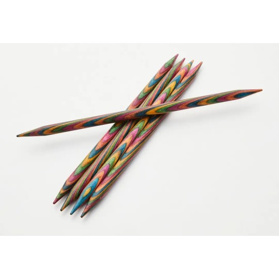 KnitPro Symfonie Çift Uçlu Ahşap 5'li Çorap Şişi - 20 cm KnitPro Symfonie Çift Uçlu Ahşap 5'li Çorap Şişi - 20 cm