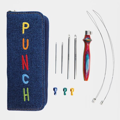 The Vibrant Punch Needle Set  - knitpro punch seti