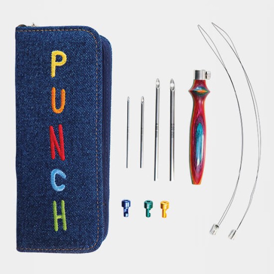 The Vibrant Punch Needle Set - knitpro punch seti The Vibrant Punch Needle Set - knitpro punch seti