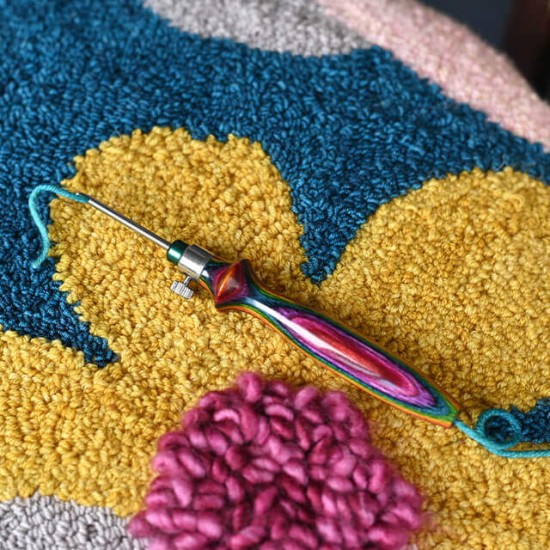 The Vibrant Punch Needle Set - knitpro punch seti The Vibrant Punch Needle Set - knitpro punch seti
