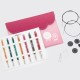 KnitPro Dreamz Midi Değiştirilebilir Misinalı Şiş Seti – 13 cm
