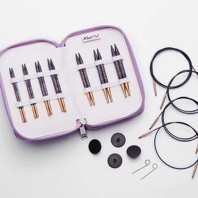 KnitPro Jadore Deluxe Değiştirilebilir Misinalı Şiş Seti – 10 cm KnitPro Jadore Deluxe Değiştirilebilir Misinalı Şiş Seti – 10 cm