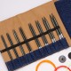 KnitPro İndigo Ahşap Değiştirilebilir Misinalı Şiş Seti - Normal Uç - Denim Set - 13 cm KnitPro İndigo Ahşap Değiştirilebilir Misinalı Şiş Seti - Normal Uç - Denim Set - 13 cm