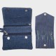 KnitPro Indigo Wood Mini Değiştirilebilir Misinalı Şiş Seti – 5 cm