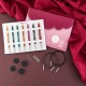 KnitPro Dreamz Midi Değiştirilebilir Misinalı Şiş Seti – 13 cm