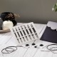 KnitPro Karbonz Midi Değiştirilebilir Misinalı Şiş Seti – 13 cm