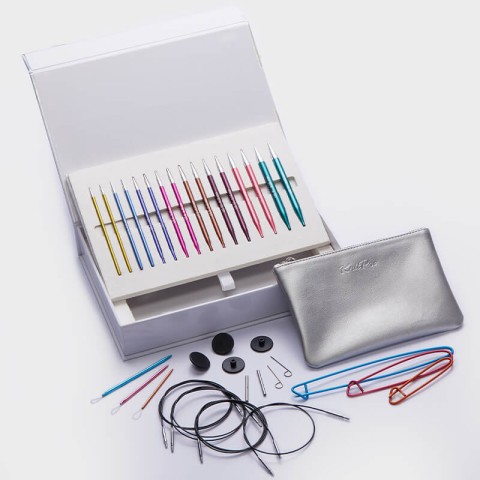 KnitPro Zing Melodies of Life Değiştirilebilir Misinalı Şiş Seti – Hediye Seti