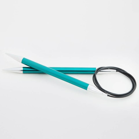 KnitPro Zing Sabit Misinalı Örgü Şişi – 60 cm