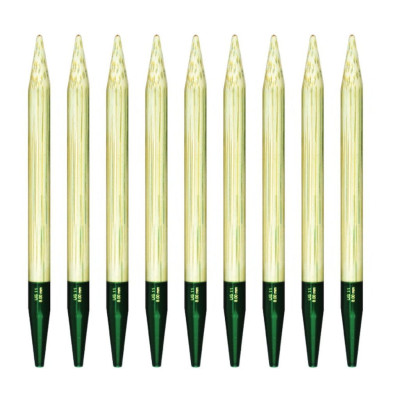 Lykke Grove Bambu Yeşil 13 cm Değiştirilebilir Misinalı Örgü Şiş Seti