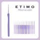 ETIMO Murasaki Cushion Grip Tığ Seti-Tulip Lila