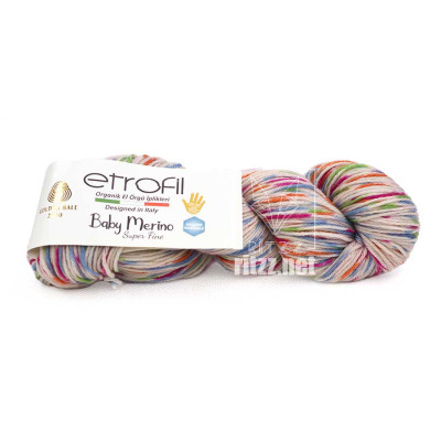 Etrofil Baby Merino EL134 Ebruli Yün İp