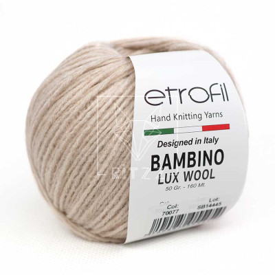 Etrofil Bambino Lux Wool 70077 Açık Bej