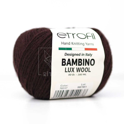 Etrofil Bambino Lux Wool 70317 Koyu Mor