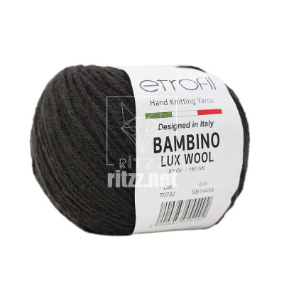 Etrofil Bambino Lux Wool 70702 Koyu Kahverengi
