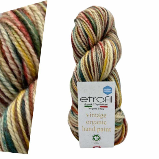 Etrofil Vintage Organic Hand Paint YULETIDE SE717 