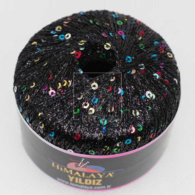 Himalaya Yıldız / Siyah Simli Renkli Pullu / 58106 Himalaya Yıldız / Siyah Simli Renkli Pullu / 58106