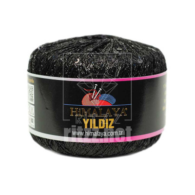 Himalaya Yıldız / Siyah Simli Siyah Pullu / 58105