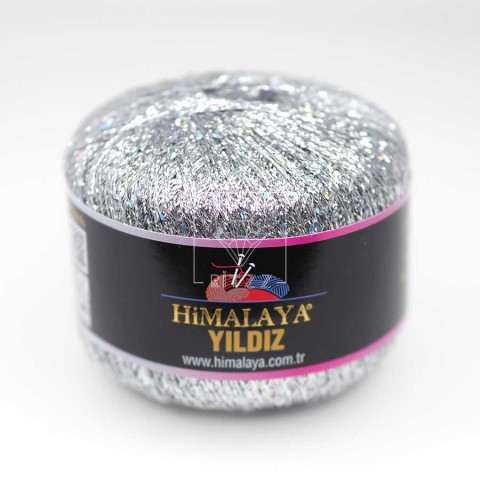 Himalaya Yıldız / Gümüş Simli Pullu / 58101