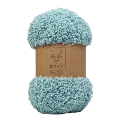 Anakuzusu El Örgü İpi Kuzubebe Azur Yeşil