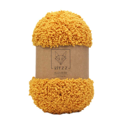 Anakuzusu El Örgü İpi Kuzubebe Hardal