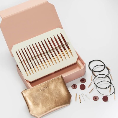 KnitPro Symfonie ROSE IC Deluxe  Set- Hediyelik Set-YENİ