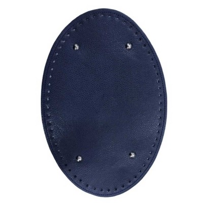 Suni Deri Çanta Tabanı Oval Yuvarlak 20×25