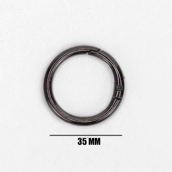 Yaylı Çanta Halkası Klipsi 35 MM Yaylı Çanta Halkası Klipsi 35 MM