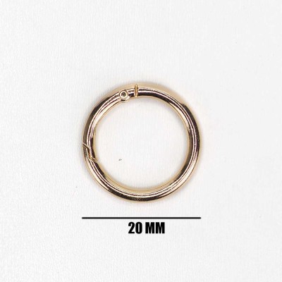 Yaylı Çanta Halkası Klipsi 20 MM Yaylı Çanta Halkası Klipsi 20 MM