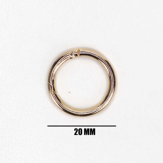 Yaylı Çanta Halkası Klipsi 20 MM