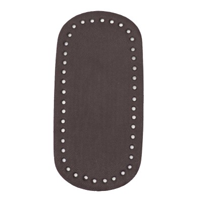Rivetsiz Oval Suni Deri Çanta Tabanı 10×20
