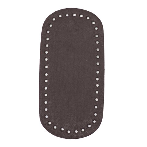 Rivetsiz Oval Suni Deri Çanta Tabanı 10×20