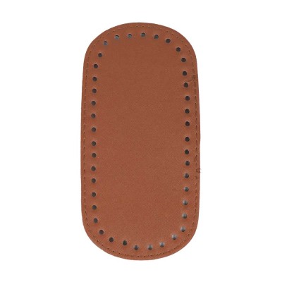 Rivetsiz Oval Suni Deri Çanta Tabanı 10×20