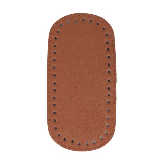 Rivetsiz Oval Suni Deri Çanta Tabanı 10×20