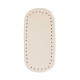 Rivetsiz Oval Suni Deri Çanta Tabanı 10×20