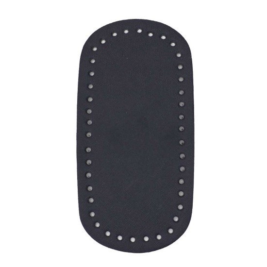 Rivetsiz Oval Suni Deri Çanta Tabanı 10×20