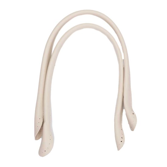 Borulu Suni Deri Çanta Sapı 60CM (Çift)