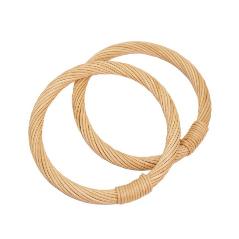 Rattan Bambu Çanta Sapı O Model 10,5CM