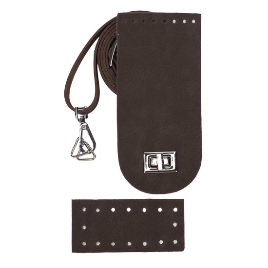 Premium Kalite 9CM Tabanlı Çanta Kapak Seti Suni Deri – Gümüş Aparat Premium Kalite 9CM Tabanlı Çanta Kapak Seti Suni Deri – Gümüş Aparat
